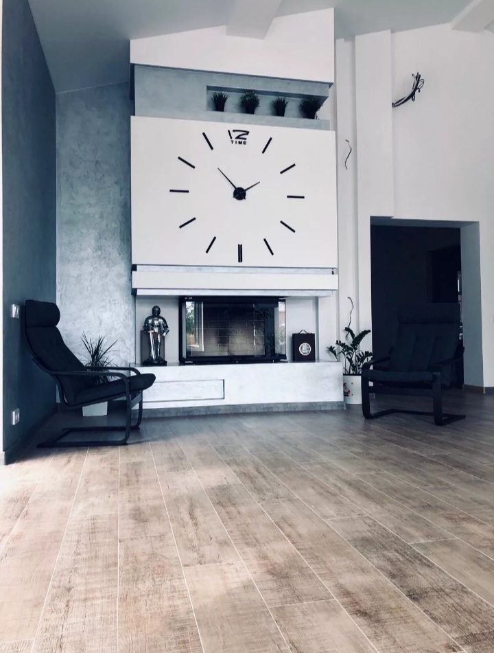 Miniatura 5 de RELOJ 3D TAMAÑO GRANDE 100X100CM NEGRO