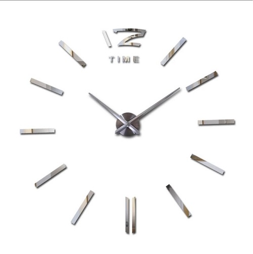 Miniatura 10 de RELOJ GRANDE 100X100CM PLATEADO