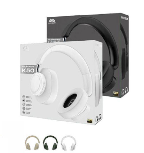 AUDÍFONOS INALÁMBRICOS BLUETOOTH K50