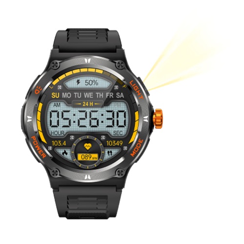 Miniatura 3 de Reloj 3ATM con linterna y brújula.