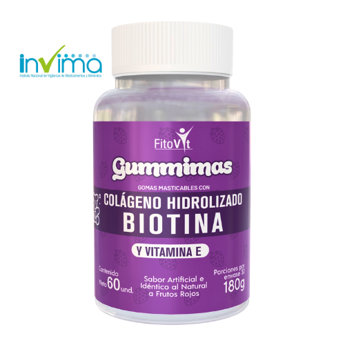 COLAGENO BIOTINA GOMITAS X60UND FITOVIT