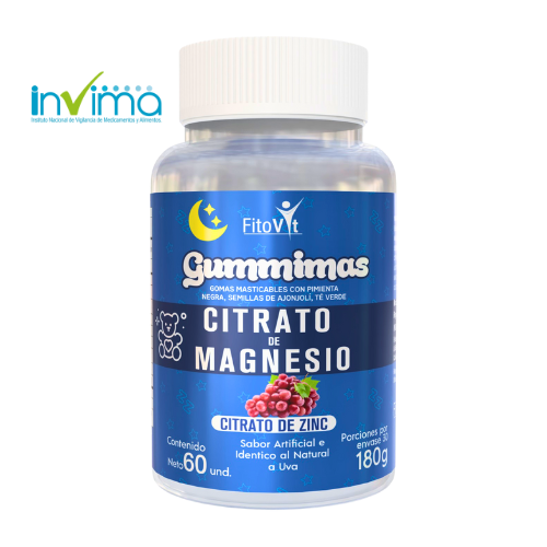 CITRATO MAGNESIO GOMITAS X60 UND FITOVIT