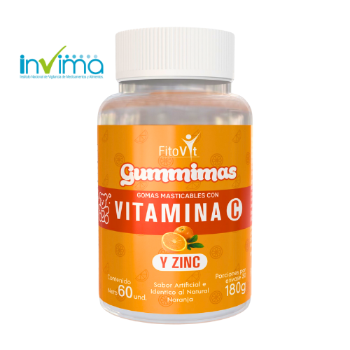 VITAMINA C Y ZINC GOMITAS X60UND FITOVIT