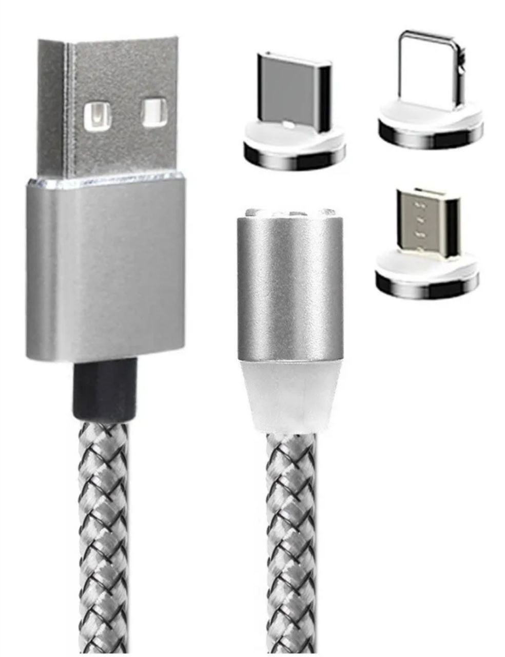 Miniatura 2 de Cable Cargador Magnético Rotativo Carga