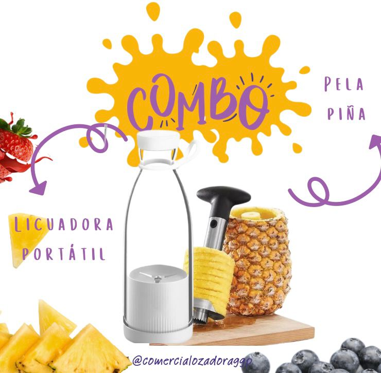 COMBO LICUADORA+PELA PIÑA