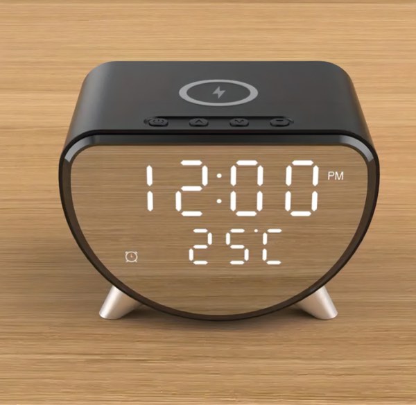 Reloj Despertador Con Base Inalámbrica