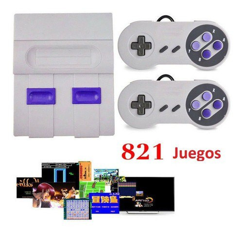 Miniatura 3 de Consola Super Mini 821 Juegos Clásicos