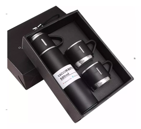 Miniatura 2 de Set Termo 500 ML + 3 Tazas