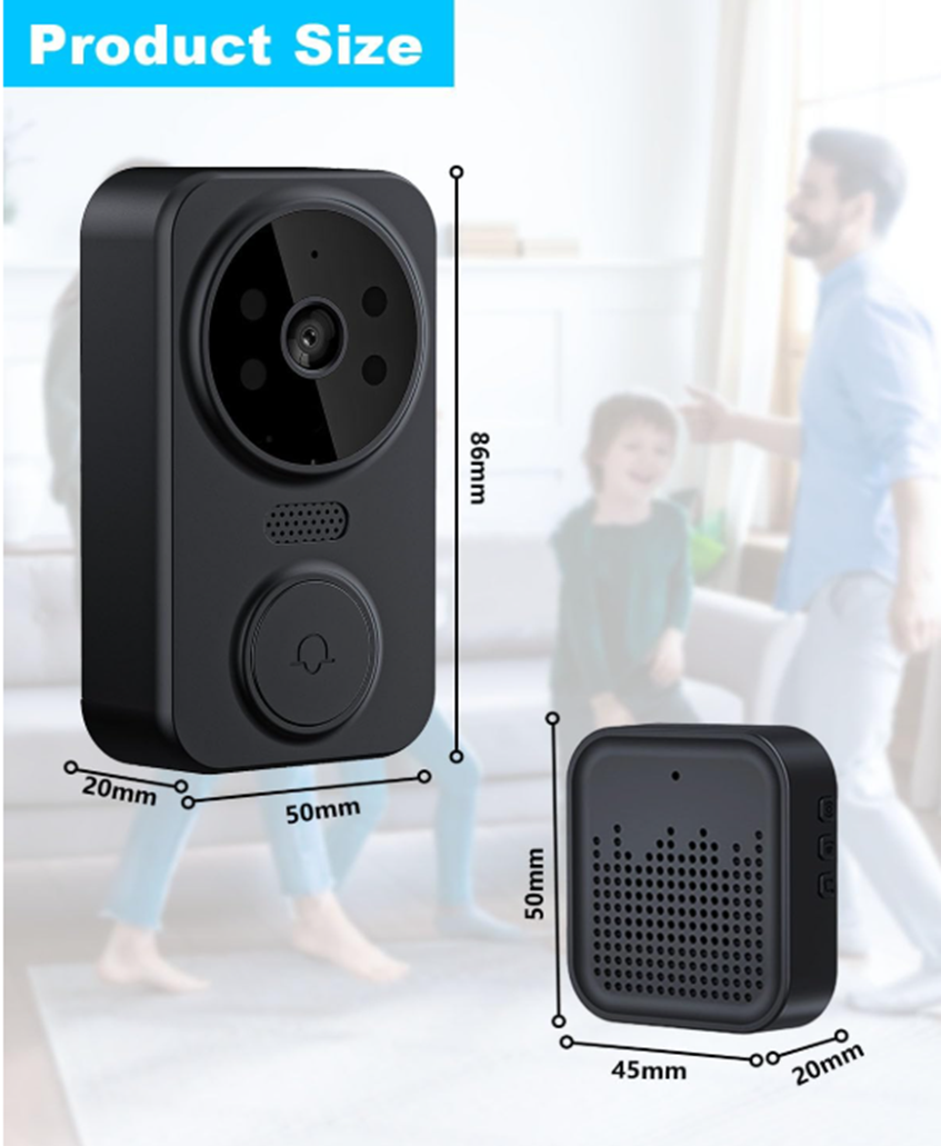 Miniatura 2 de Timbre Digital Con Camara Wifi