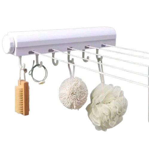 Miniatura 2 de Tendedero Extensible Retráctil Para Ropa