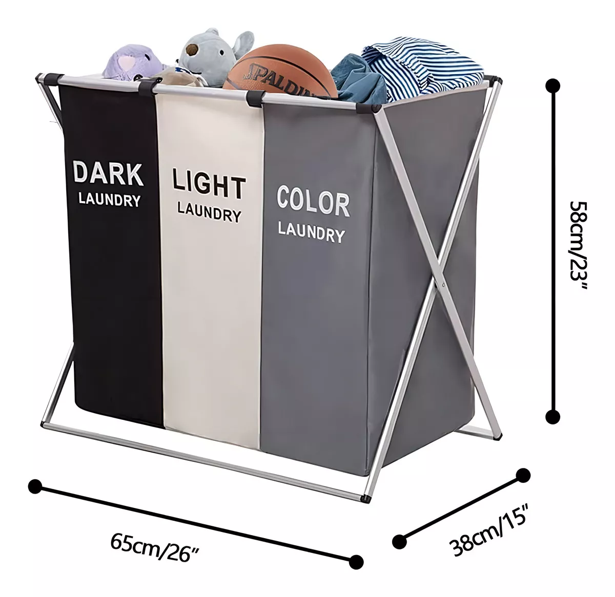 Miniatura 2 de CESTA PARA ROPA SUCIA