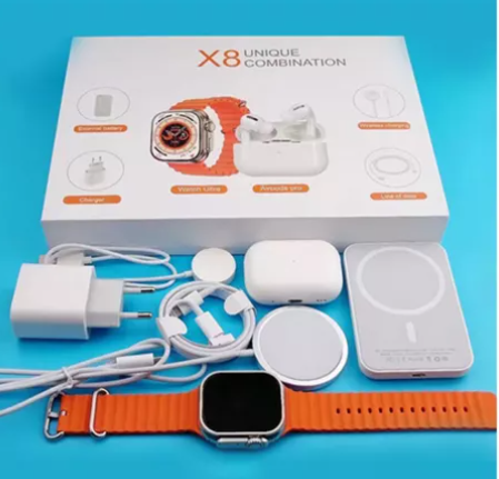 Reloj x8 en COMBO 5 en 1