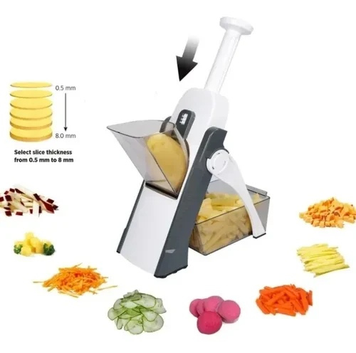 Miniatura 2 de Rallador Cortador Rebanador Verduras Y F