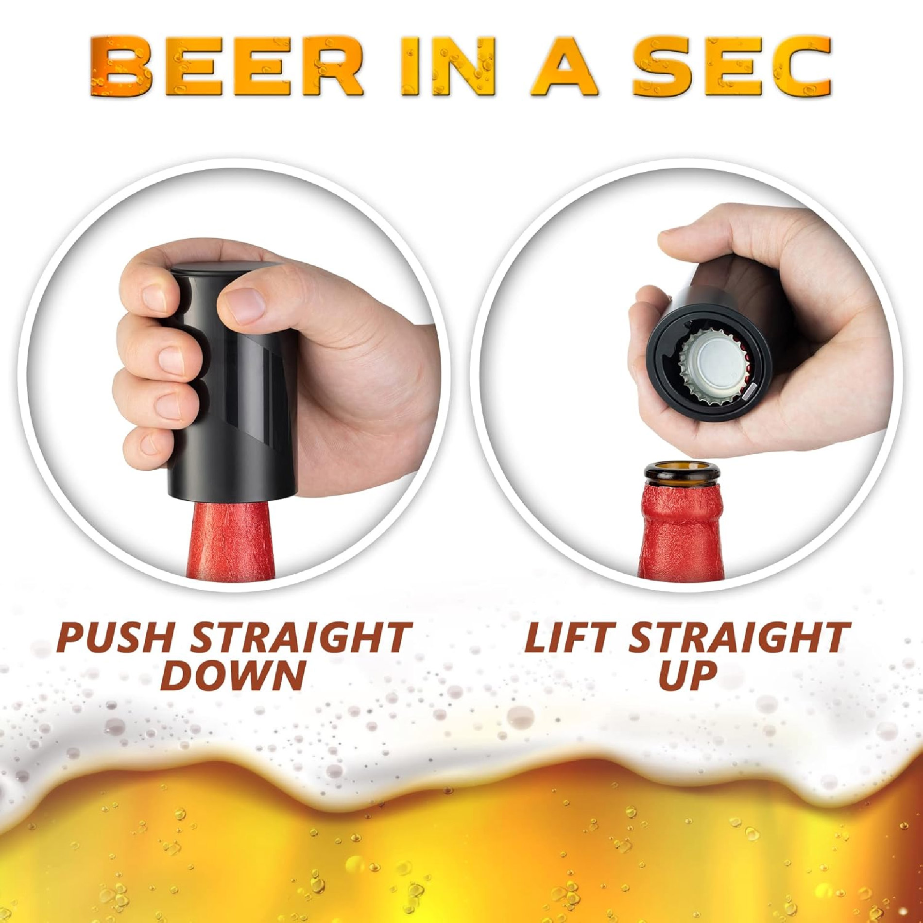 Miniatura 3 de Destapador Abridor De Botellas Magnético