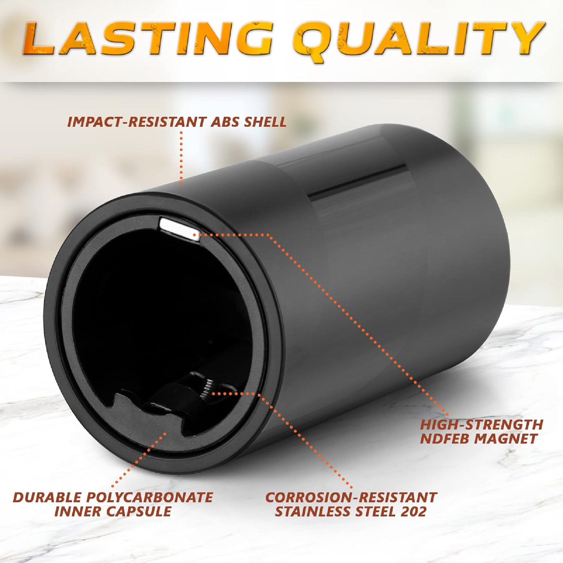 Miniatura 4 de Destapador Abridor De Botellas Magnético