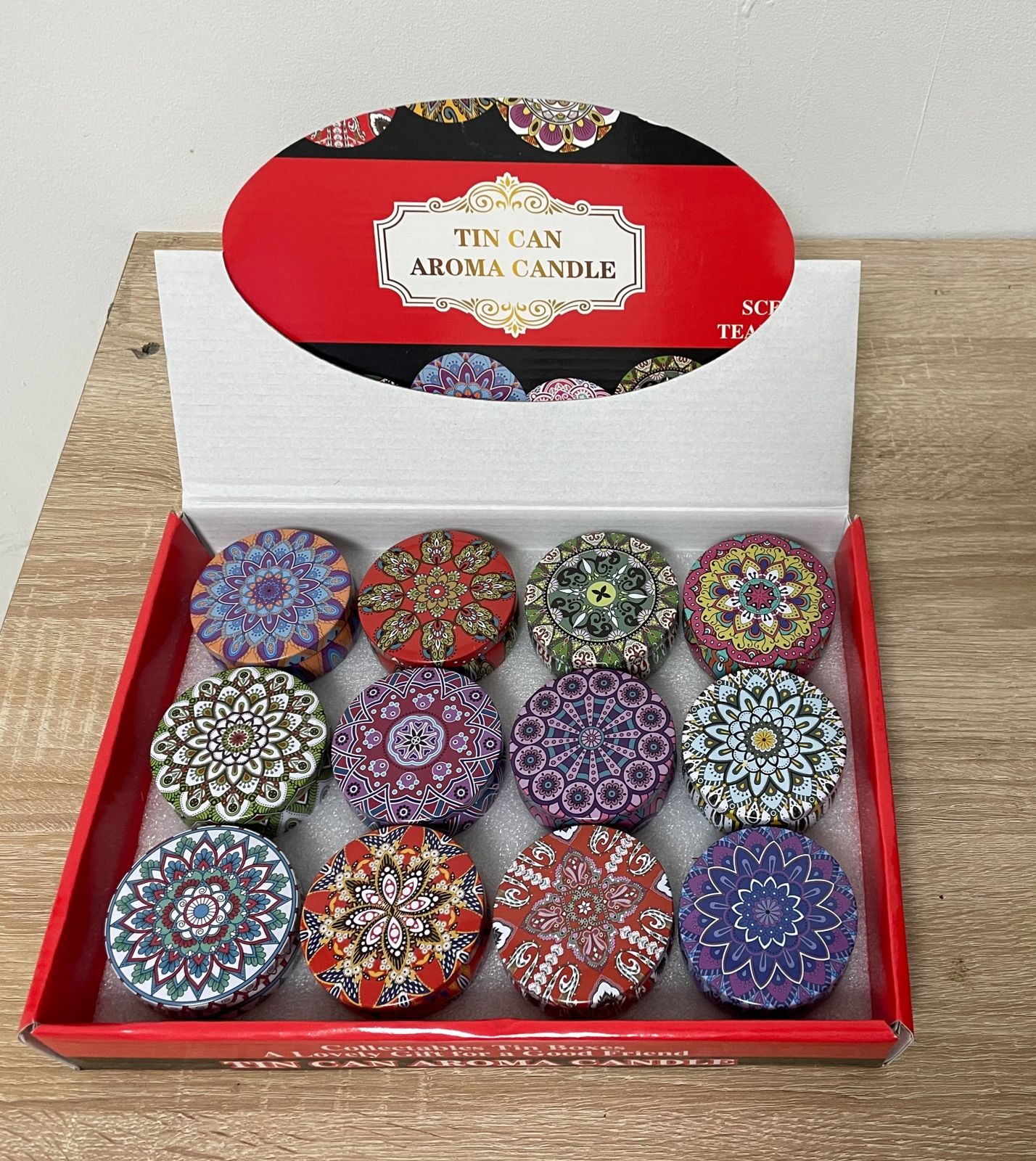 Set De Regalo12 Velas De Soya Aromaticas