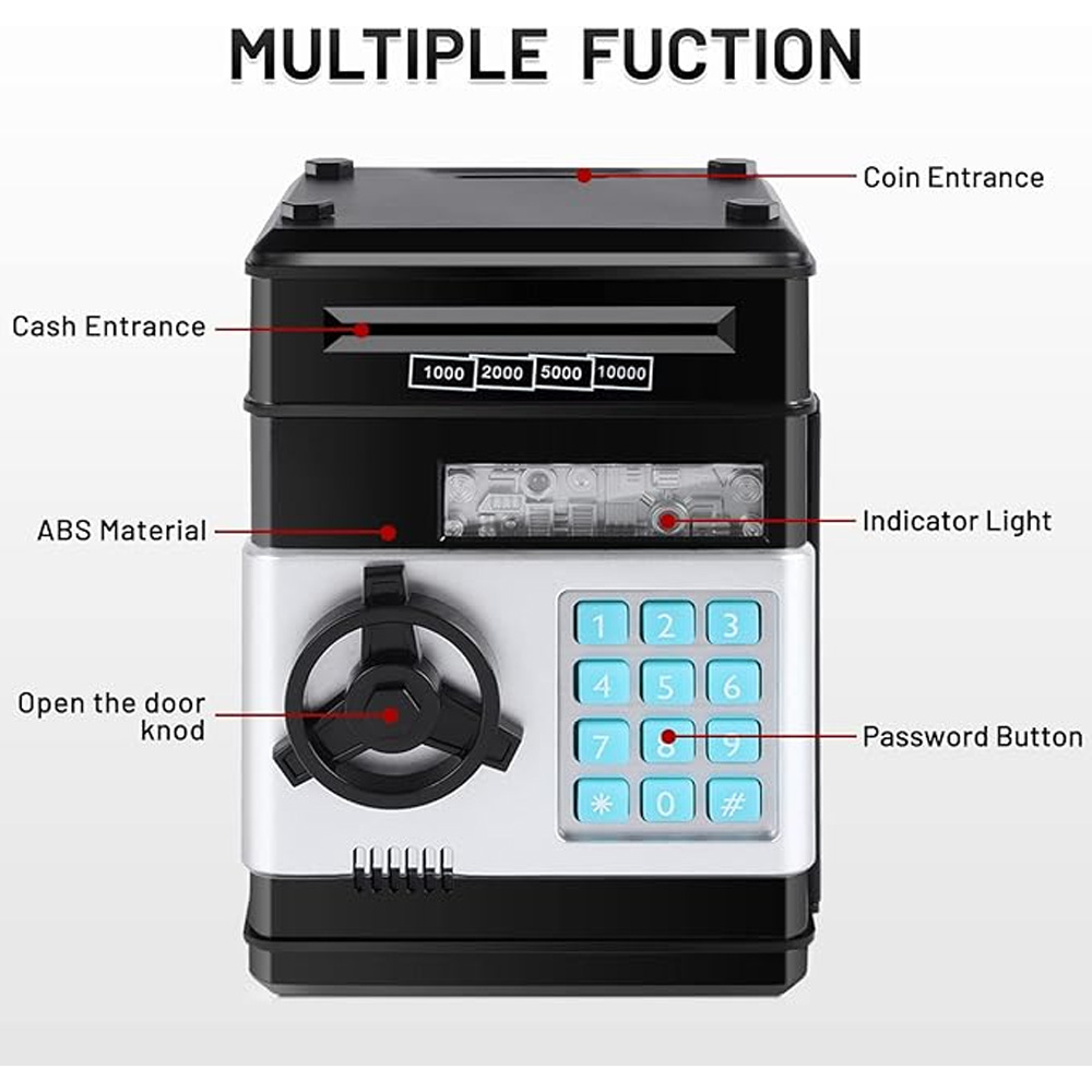 ¡Ahorrar nunca fue tan divertido! 🏦 Alcancia Electrónica Roba Bi 4