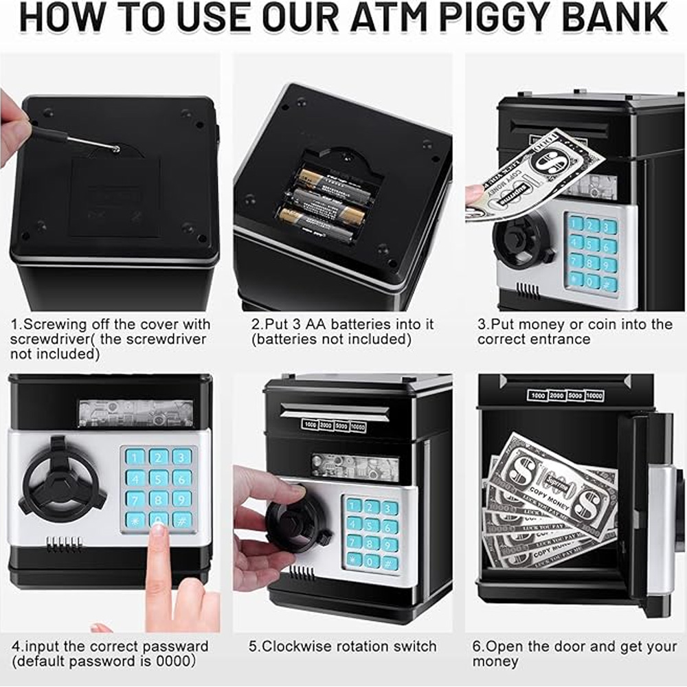 ¡Ahorrar nunca fue tan divertido! 🏦 Alcancia Electrónica Roba Bi 3