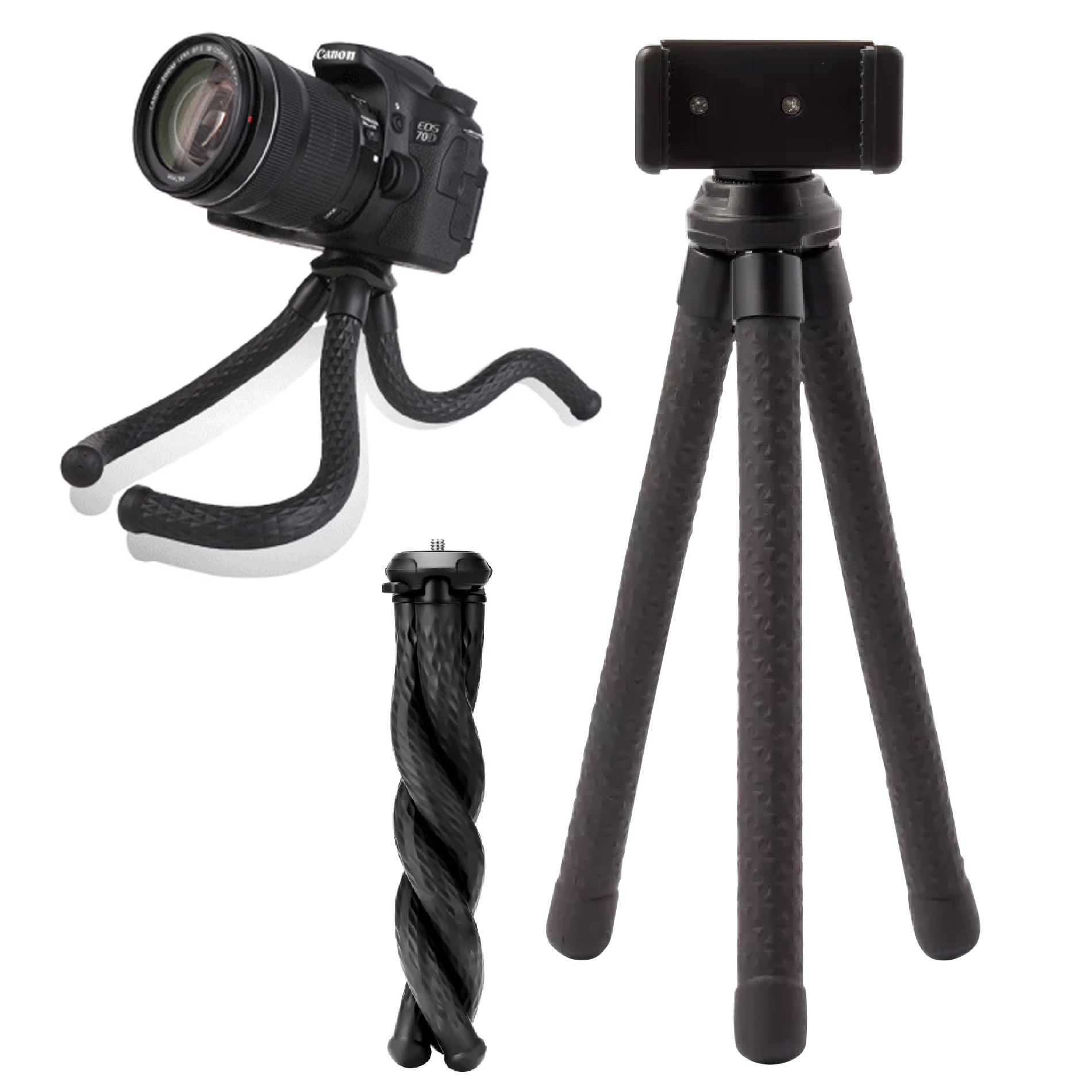 Miniatura 6 de Trípode Flexible Para Celular Cámara