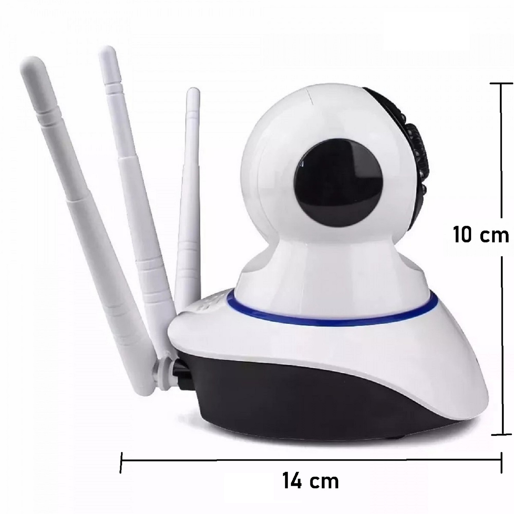 Miniatura 4 de Kit 2 Camaras Seguridad Wifi Roboticas