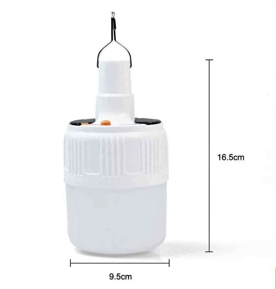 Bombillo Solar Recargable Emergencia Luz