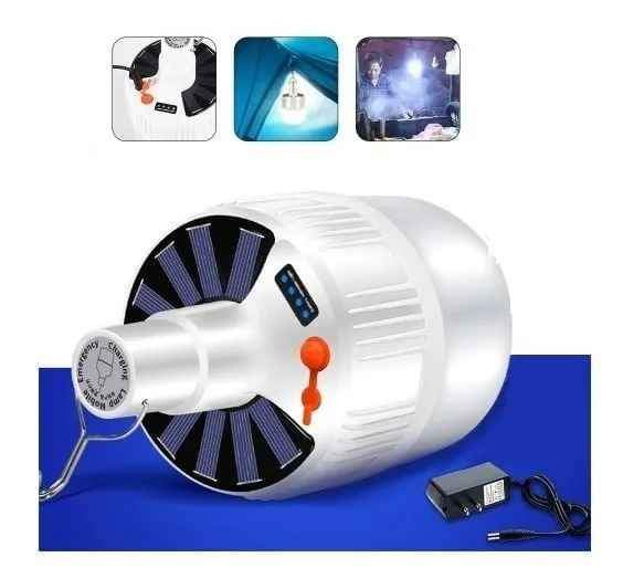 Miniatura 2 de Bombillo Solar Recargable Emergencia Luz