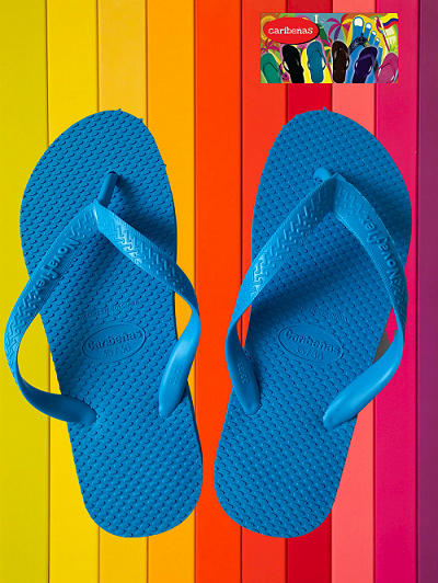SANDALIAS PARA DAMA AZUL TALLA 37