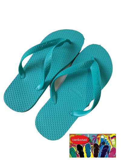 SANDALIAS PARA DAMA COLOR TURQUESA