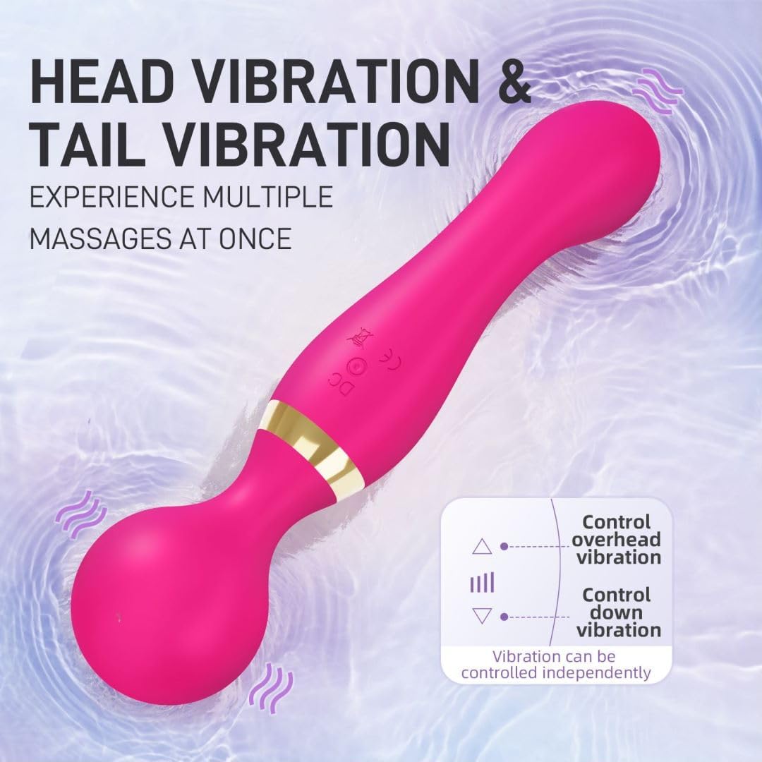 Miniatura 2 de Masajeador, Vibrador de cabeza abatible