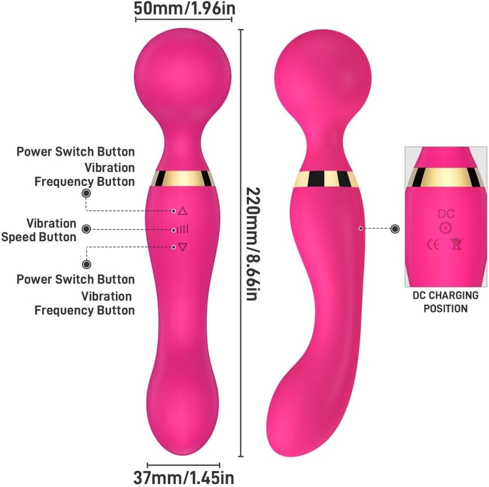 Miniatura 3 de Masajeador, Vibrador de cabeza abatible