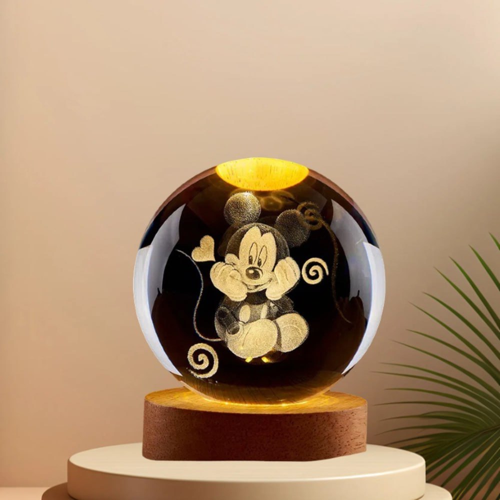 Esfera 3d Mickey Mouse Pequeña