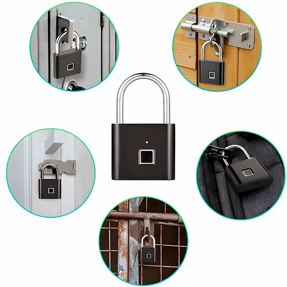 Candado de huella digital