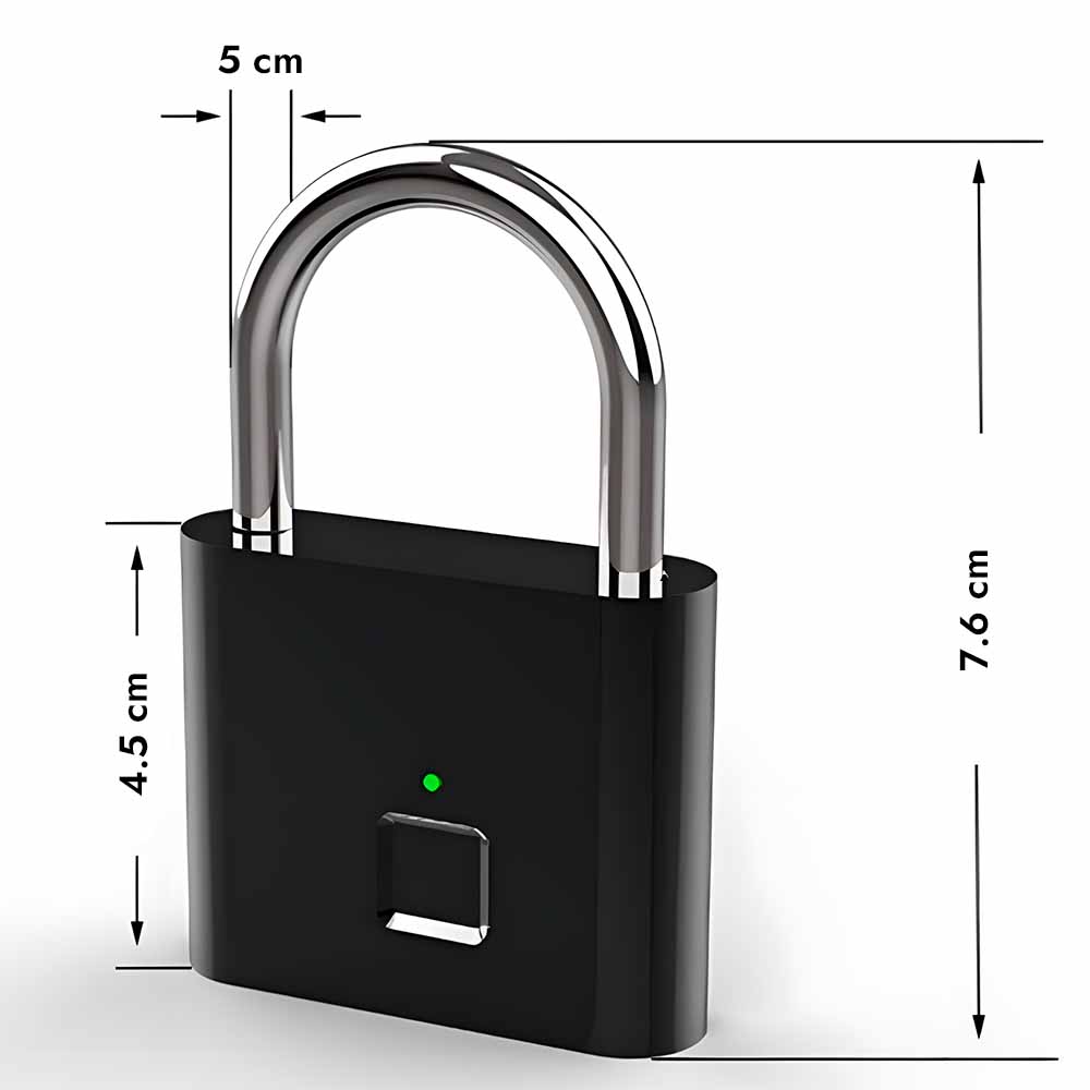 Miniatura 3 de Candado de huella digital