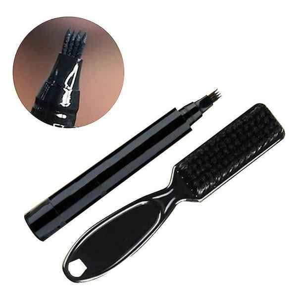 Miniatura 2 de Kit Barba Lapiz Delineador Rellena Y Per