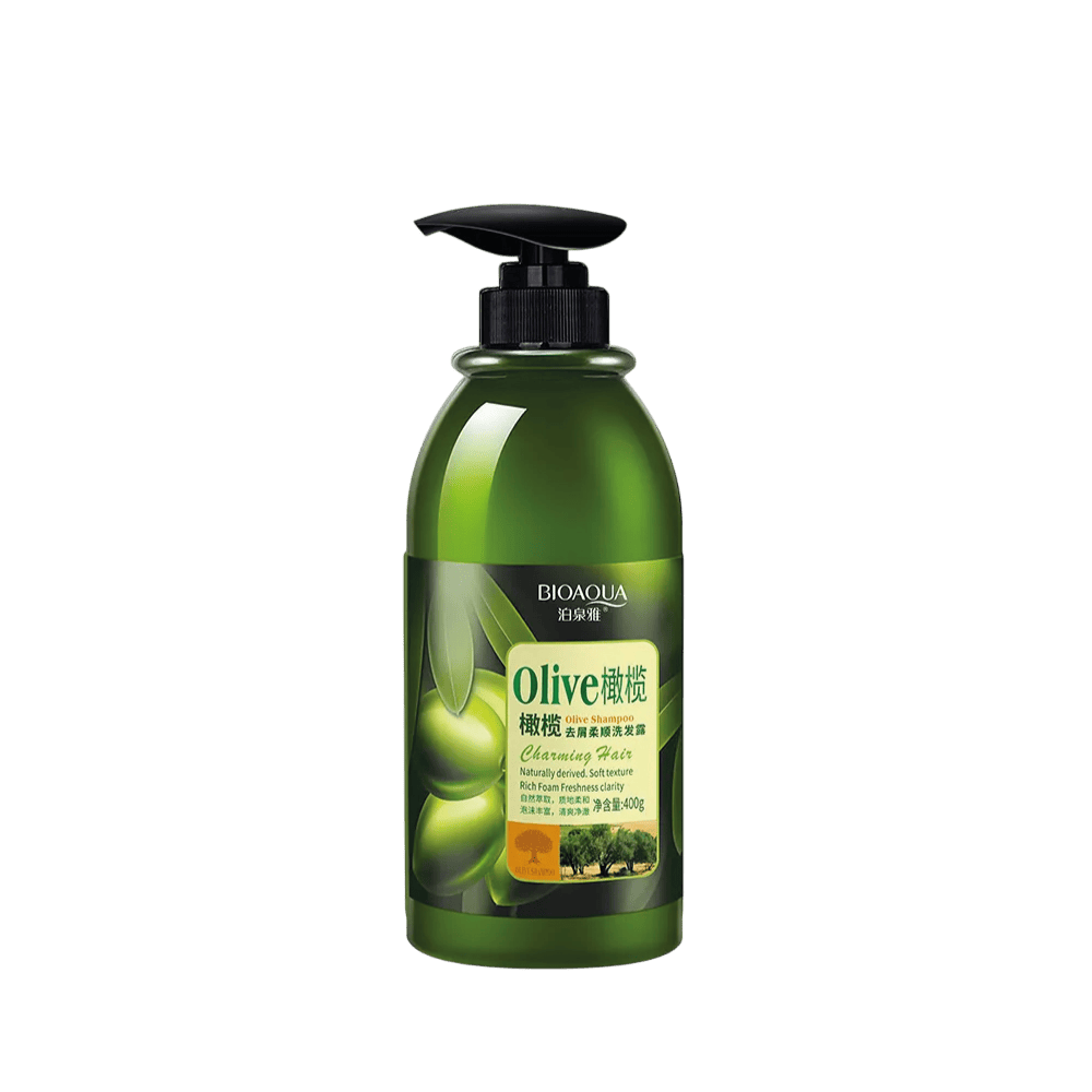 Shampoo aceite de oliva disponible en Yaxa Colombia
