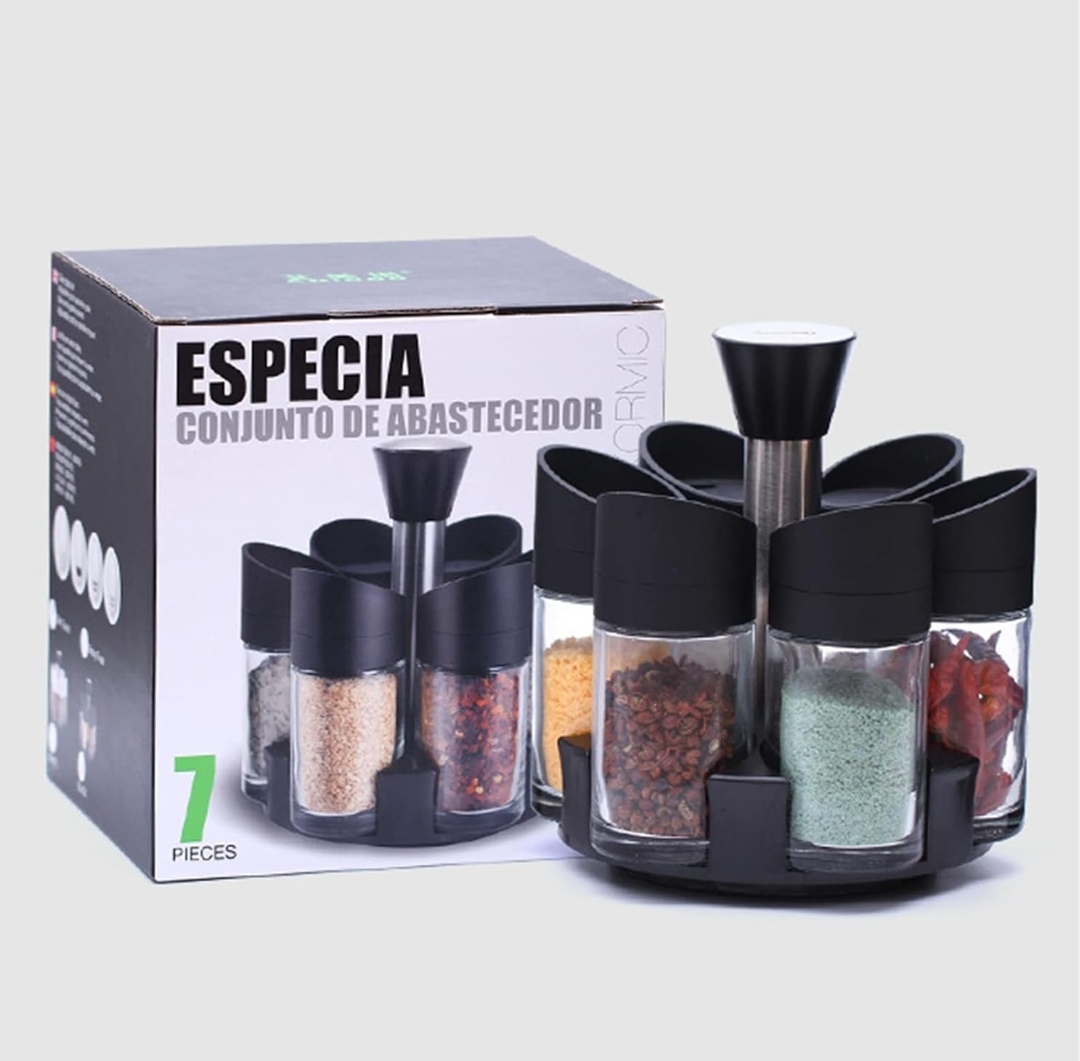 Condimenteros Pack x 6 giratorio