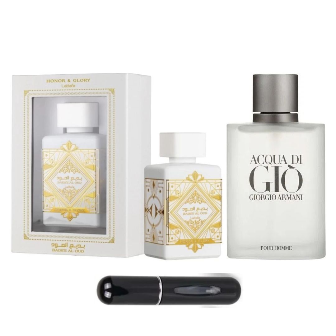 HONOR&GLORY ESTUCHE+ACQUADIGIO+PERFUMERO