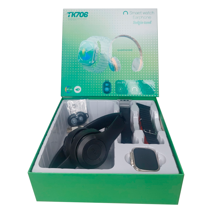SET DE RELOJ Y AURICULARES TK-706