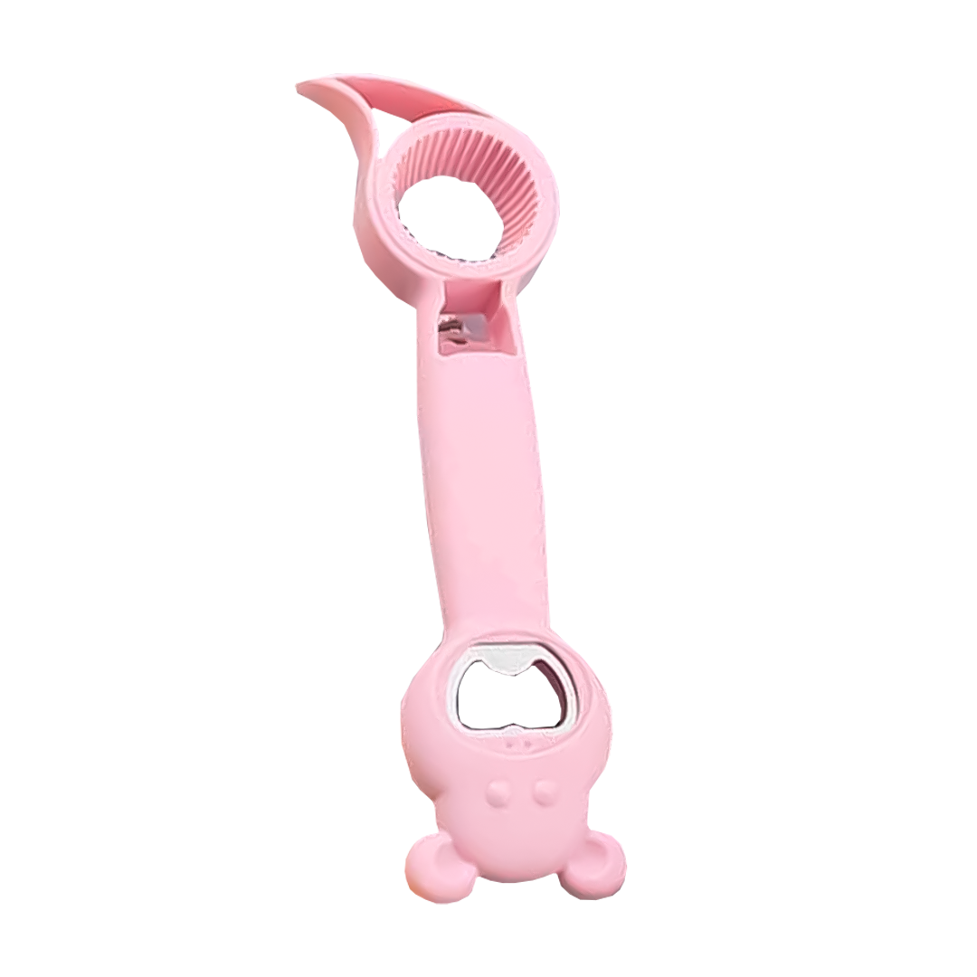 Vista 4 de ABRELATAS CON FORMA DE OSO T07-069 - COLOR: ROSADO