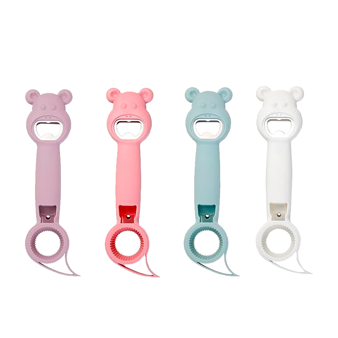 ABRELATAS CON FORMA DE OSO T07-069 - COLOR: ROSADO