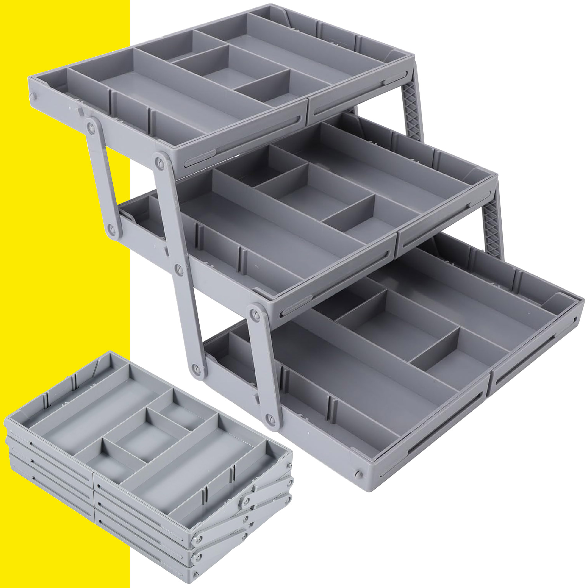 Miniatura 7 de Organizador Cajones Expandible 3 Niveles