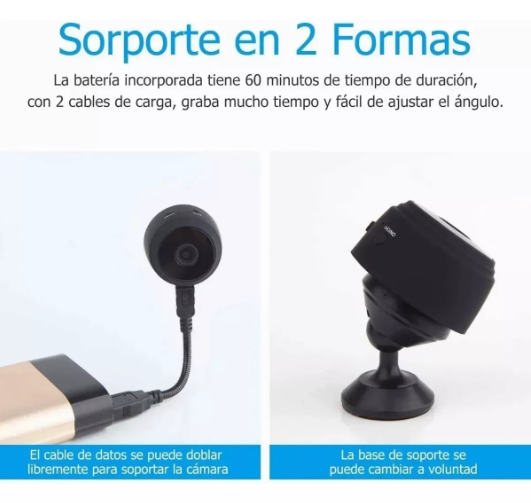 Miniatura 4 de Cámara De Seguridad A9 Mini