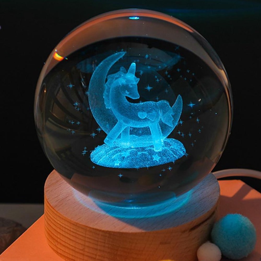 Miniatura 2 de Esfera Unicornio medialuna Multicolor G