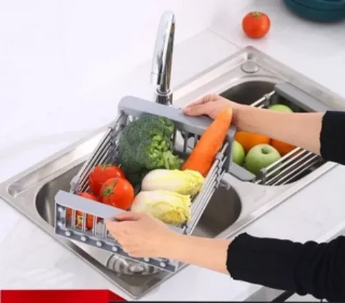 Escurridor Retráctil De Verduras