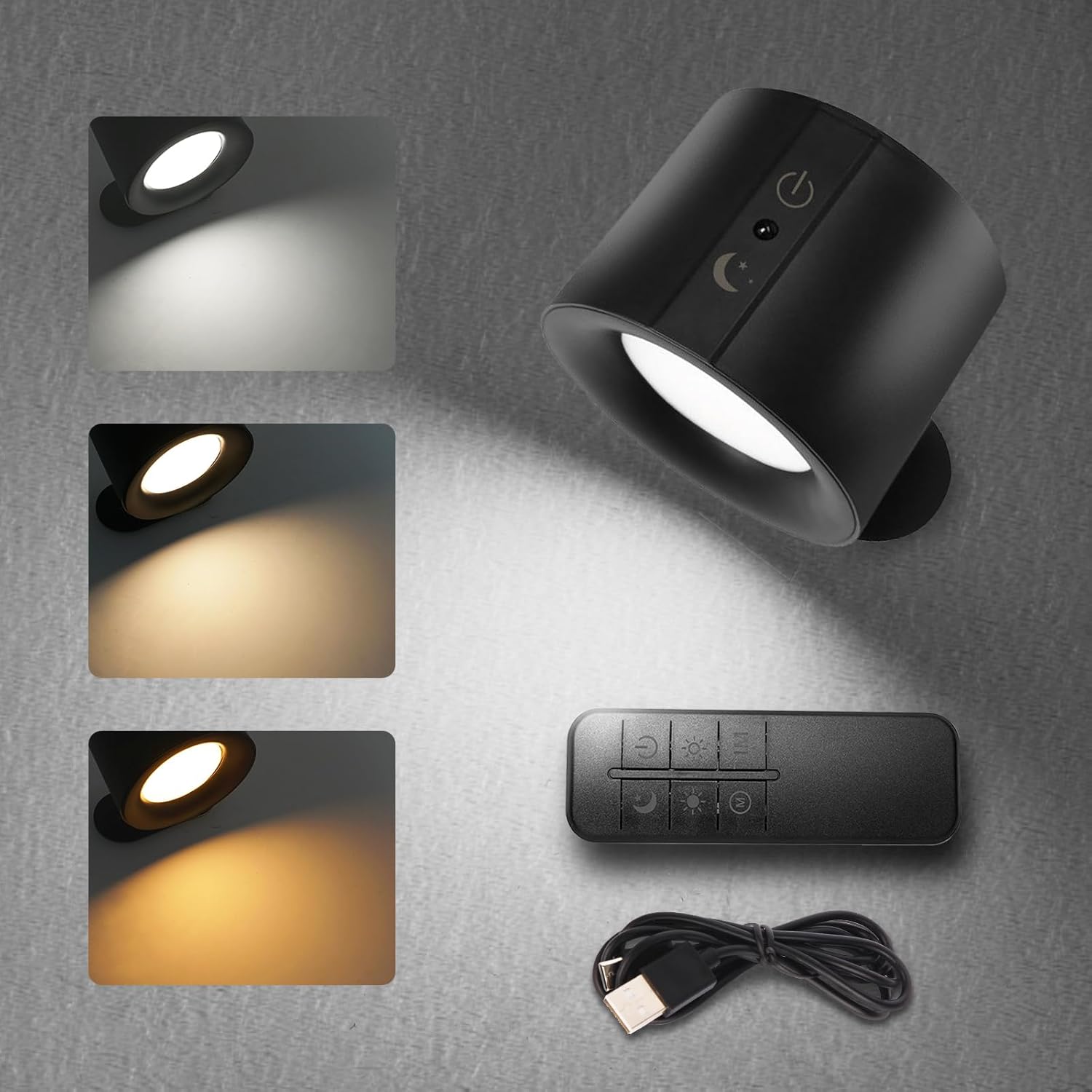 Miniatura 2 de Lampara Doble Reflector Recargable Girat