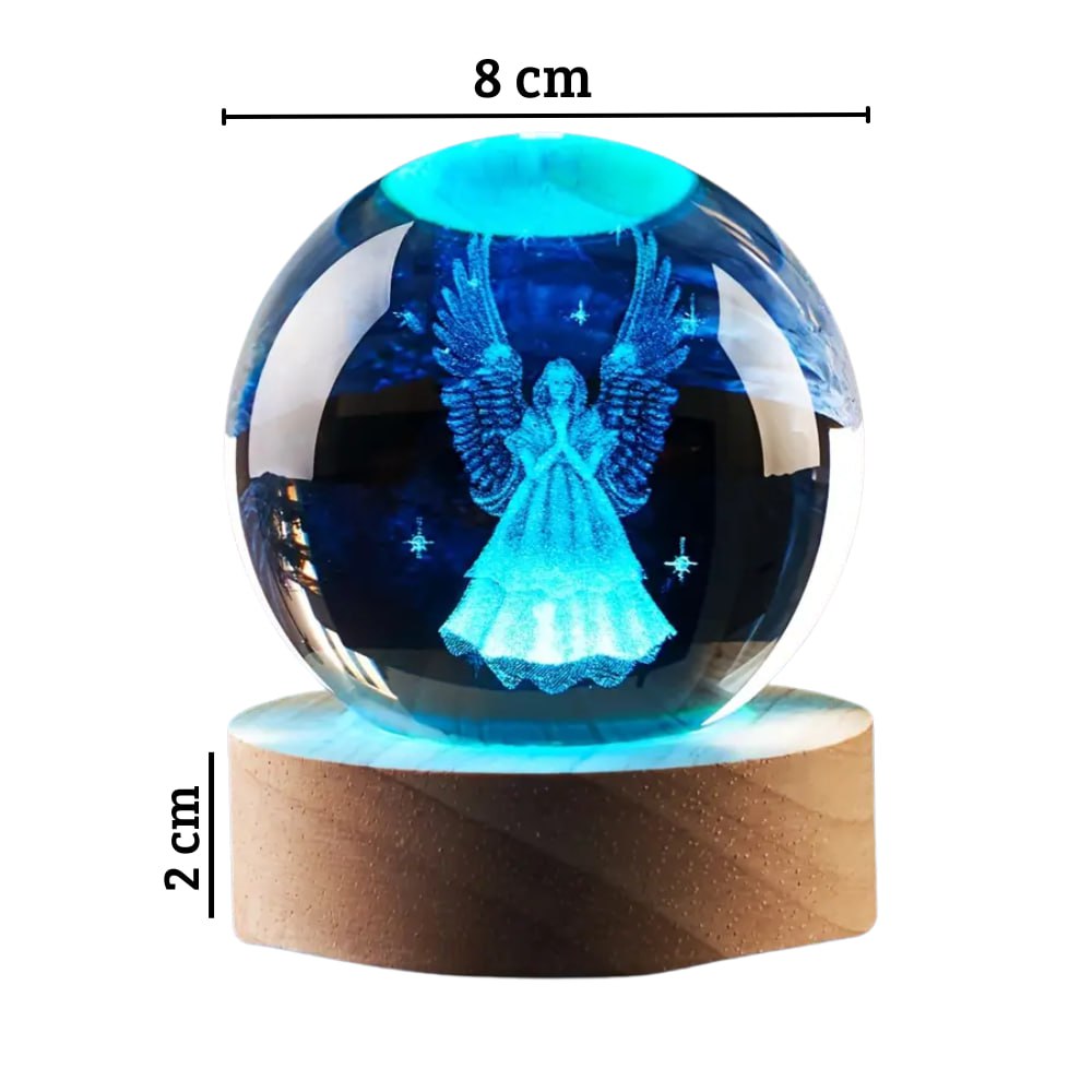 Miniatura 2 de Esfera Ángel Guardián Grande Multicolor