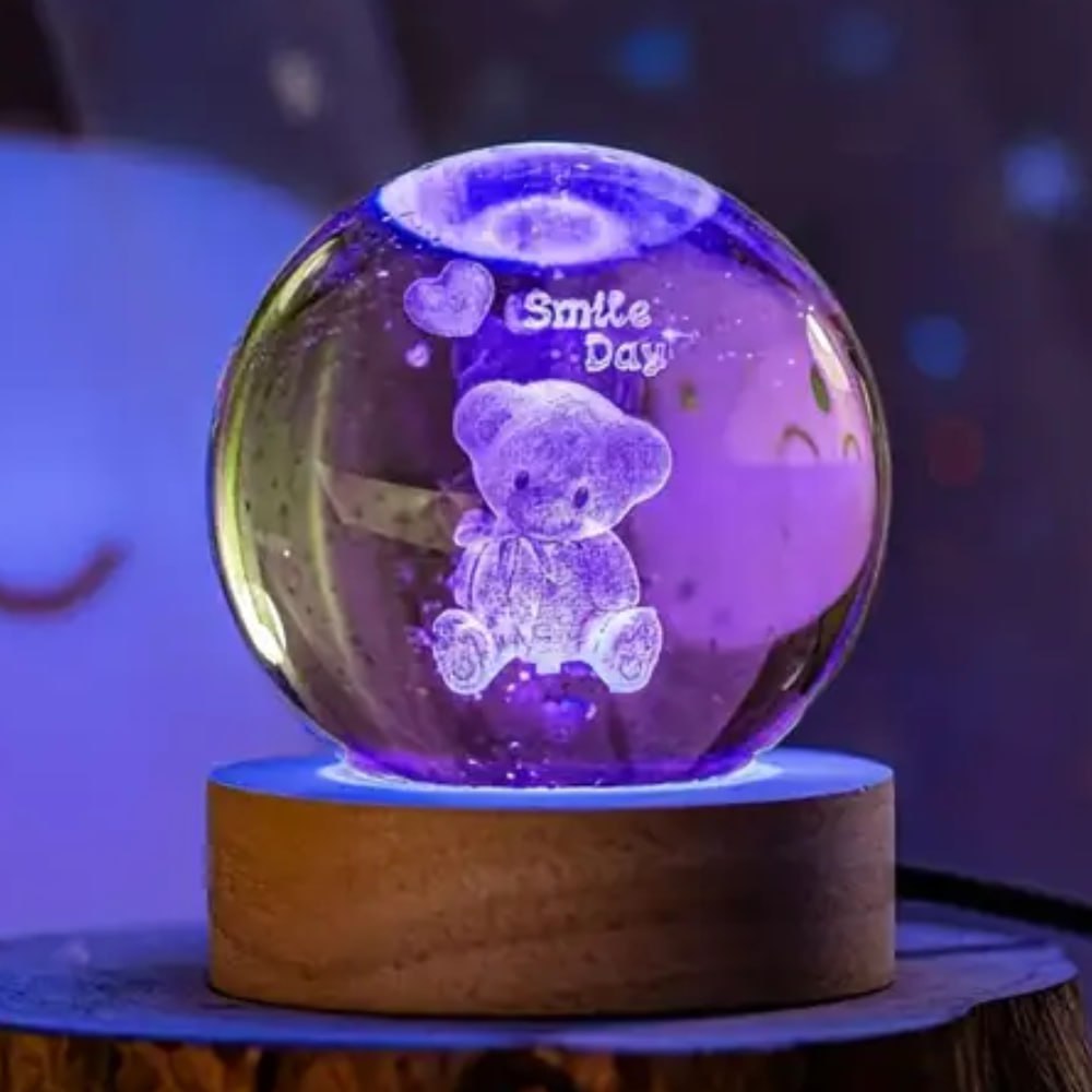 Esfera Oso Smile Day Multicolor Grande