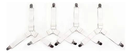 Miniatura 4 de Sujetadores De Sabanas Soporte Elástico