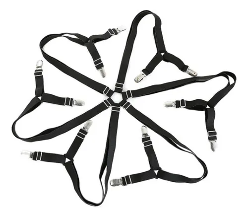 Miniatura 5 de Sujetadores De Sabanas Soporte Elástico