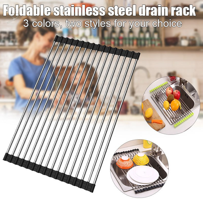 Miniatura 1 de Escurridor de platos plegable